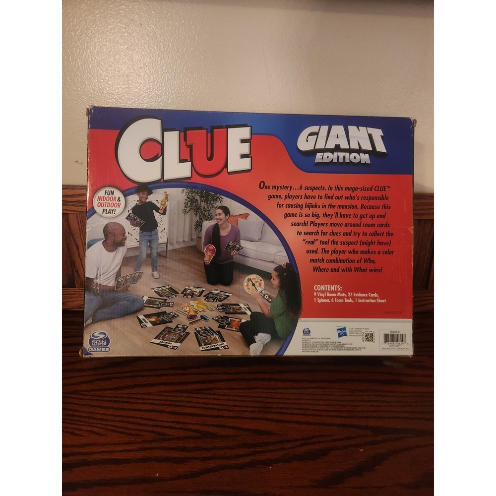 Clue Game Giant Edition‎ - Picture 2 of 6